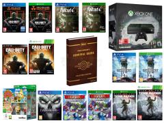 Call of Duty Black Ops III, Fallout 4, Star Wars Battlefront, Animal Crossing Amiibo Festival, Rise of the Tomb Raider, Transformers Devastation
