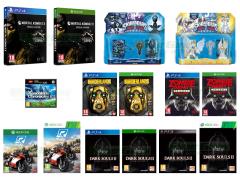 Mortal Kombat X, Dark Souls 2 Scholar of the First Sin, Zombie Army Trilogy, Borderlands The Handsome Collection, Ride, Xenoblade Chronicles