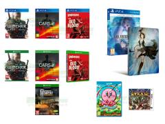 The Witcher III Wild Hunt, State of Decay Year-One Survival Edition, Project Cars, Kirby e il Pennello Arcobaleno, Final Fantasy X-X2 HD Remaster, Code Name S.T.E.A.M.